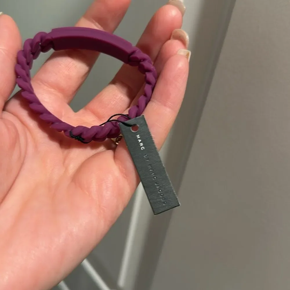 Marc by Marc Jacobs Orange Silicone Bracelet